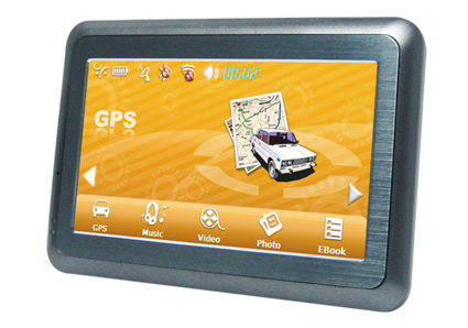 4.3 Inch mới nhất Model Slim Portable Car GPS Navigation V4304
