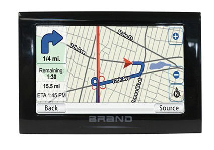 4.3 inch Hệ thống điều hướng GPS cầm tay V4310 HD màn hình cảm ứng với Bluetooth